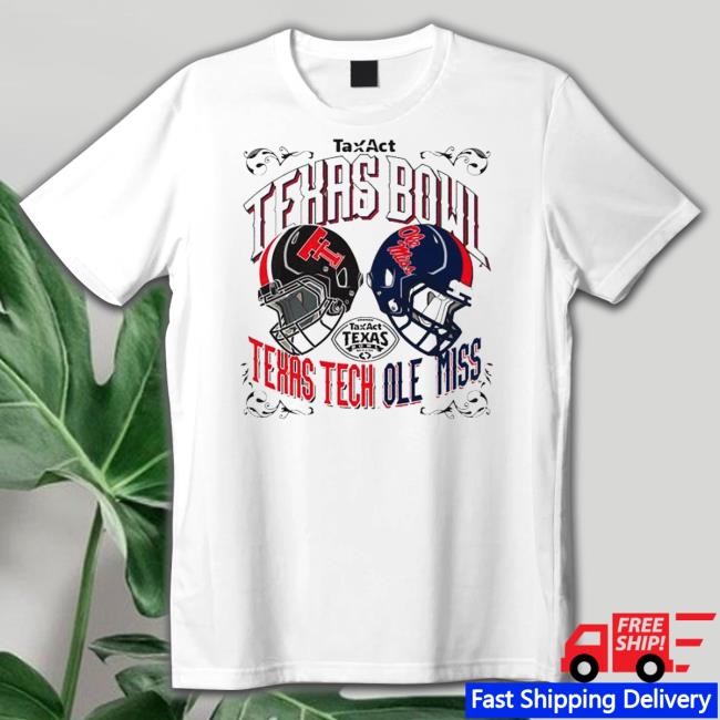2022 TaxAct Texas Bowl Texas Tech Vs Ole Miss Hoodie