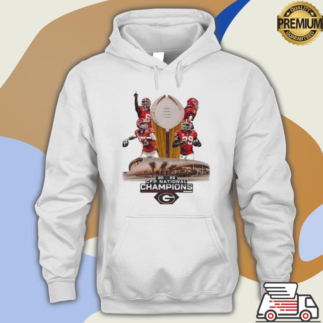 2023 Cfp National Champions Georgia Bulldogs Sofi Stadium Tee
