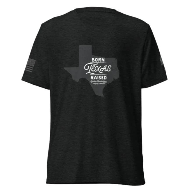 "Texas Born. Texas Raised" Cowboy Revolution T-Shirts