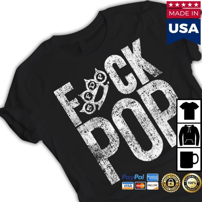 "Fuck Pop" Patch by Five Finger Death Punch Long sleeve T shirt